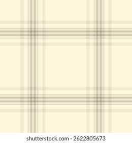 Overlay überprüfen Vektor Textur, Picknick plattiert nahtlosen Tartan. Ethnische Hintergrund Muster Stoff Textil in Licht und Maisseide Farben Palette.