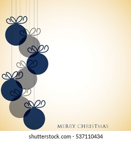 Overlay Christmas baubles in vector format.