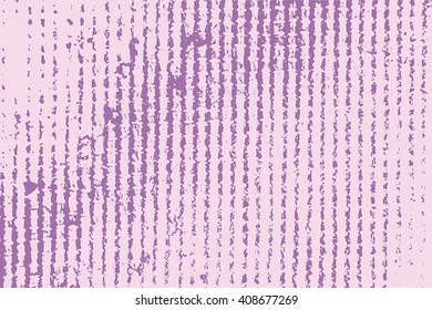 Overlay distress halftone texture for your design. Lilac color empty distress grunge background element. EPS10 vector.