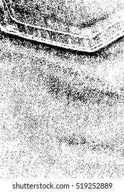 
Overlay Distress monochrome design Jeans texture black and white. Grunge sketch texture to Create Distressed Effect. Vector illustration