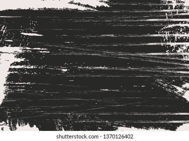 Overlay distressed texture grunge background. Vector dust texture of rusted peeled metal, template of grungy effect with grain, abstract, splattered, dirty for your design.