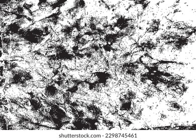 Overlay grunge distressed background of old paper. Black white dirty ancient parchment papers in dust. Writing, study and education concept. Paper texture design element. Vector.