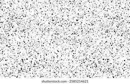 Overlay Grunge Texture Hand Drawn Vector Illustration. Dirty Overlay Drops Texture. Hand Drawn Textured Background for Trendy Modern Design. 