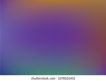 Overlay Holographic Luxury Vector Background. Iridescent Gradient Modern Sci-Fi Cover, Banner Texture. Tech Contrast Blue Red Texture, Abstract Lights, Teal, Paper. Dreamy Color Overlay Background