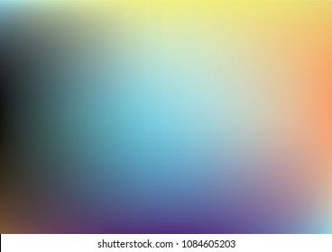 Overlay Holographic Luxury Vector Background. Iridescent Gradient Modern Sci-Fi Cover, Banner Texture. Tech Contrast Blue Red Texture, Abstract Lights, Teal, Paper. Gradient Holographic Background