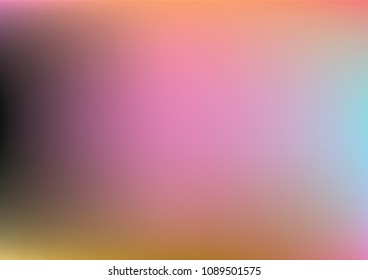 Overlay Holographic Luxury Vector Background. Iridescent Gradient Spring or Summer Cover, Banner Texture. Tech Contrast Blue Red Texture, Abstract Lights, Teal, Paper. Dreamy Color Overlay Background