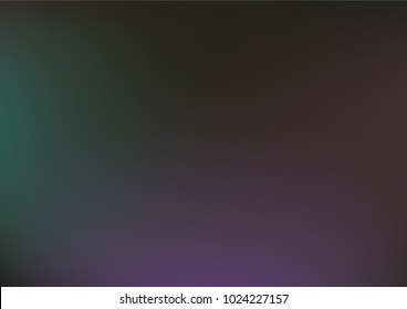 Overlay Holographic Neon Vector Background. Iridescent Gradient Modern Techno Cover, Banner Texture. Dark Contrast Teal Texture, Abstract Lights, Paper. Gradient Sombre Background.