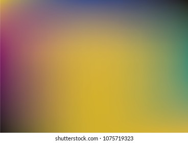 Overlay Holographic Neon Vector Background. Iridescent Gradient Modern Sci-Fi Cover, Banner Texture. Tech Contrast Colour Texture, Abstract Lights, Teal or Paper. Glamour Holographic Background.