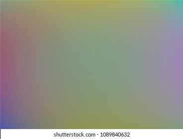 Overlay Holographic Neon Vector Background. Iridescent Gradient Funky Music Cover, Poster Texture. Tech Contrast Dark Light Texture, Abstract Lights, Paper. Trendy Holographic Background.