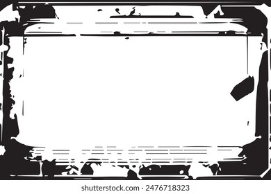 Overlay monochrome black and white vector illustration background texture 
