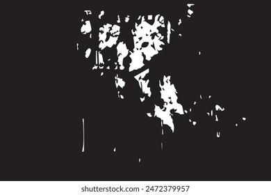 Overlay monochrome ink splat background texture
