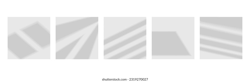 Overlay Shadow Effects and Light from the Window Vector Set.