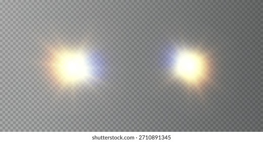 Superposición, sol, luz, rayo de sol, brillo en un efecto solar brillante. PNG transparente perfecto para diseños de superposición, destellos y Elementos brillantes, texturas de luz solar e imágenes de energía cálida. Premium PNG incluido