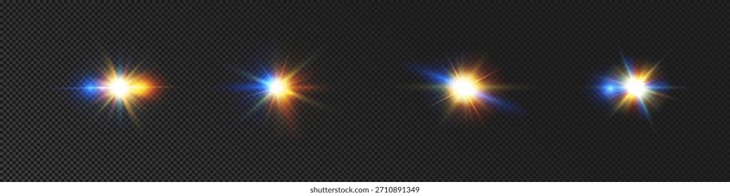 Superposición, sol, luz, rayo de sol, brillo en un efecto solar brillante. PNG transparente perfecto para diseños de superposición, destellos y Elementos brillantes, texturas de luz solar e imágenes de energía cálida. Premium PNG incluido