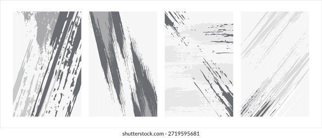 Overlay texture set. Dirty Grunge Textures Vector Set. Dirty grainy stamp and scratches and damage mark. Use purpose damaged, distress, paint, texture, old, concrete, urban, grunge, dirty, dust vector
