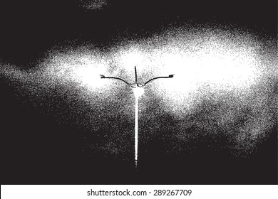 Overlay texture for your design - lamppost.
