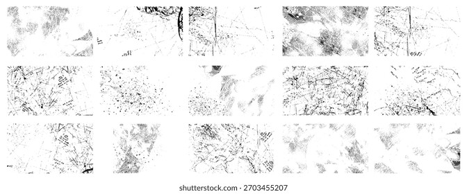 Superponer texturas Sello con efecto grunge Daño viejo Rasguños granulados sucios