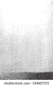 Overlay thread grunge background. Distress gunny texture. Empty aged design element. EPS10 vector.