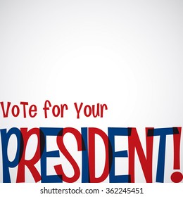 Overlay typographic Independence Day card in vector format.