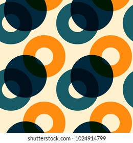 Sobrescribir los círculos de color sin inconvenientes. Para impresión, diseño de moda, envoltura, papel pintado
