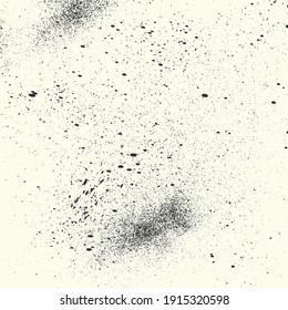 Overlays grunge texture, damaged, old, concrete and other, paint textures with drop ink splashes, dirty grainy stamp, dry dirt, grunge, scratches and damage marks on white   background, vector