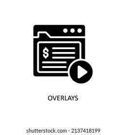 Overlays Vector Solid icons for your digital or print projects.