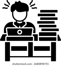 Symboldesign für Glyphenformat überladen