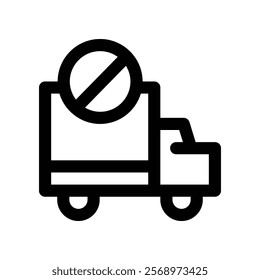 overload icon. vector line icon for your website, mobile, presentation, and logo design.