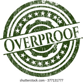 Overproof rubber seal