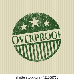 Overproof rubber texture