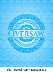 Oversaw water wave concept badge.