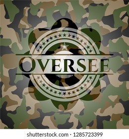 Oversee camouflaged emblem