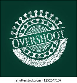 Overshoot on chalkboard