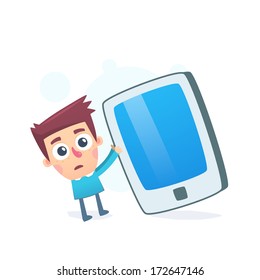 Oversized smartphone