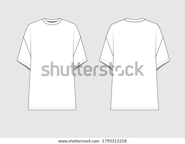 oversized t shirt pattern