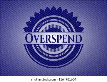 Overspend jean background