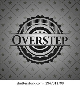 Overstep dark badge