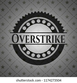 Overstrike black badge