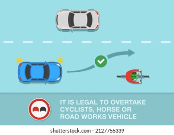 Overtaking Or Passing Rules. Safety Car Driving Tips. 