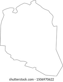 overton County map in Tennessee state