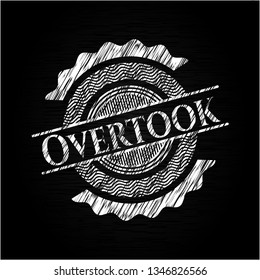 Overtook on blackboard