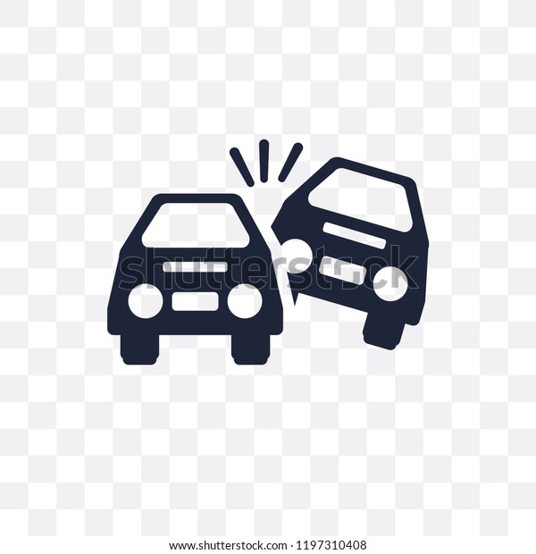 Overturned car transparent icon. Overturned\
car symbol design from Insurance\
collection.