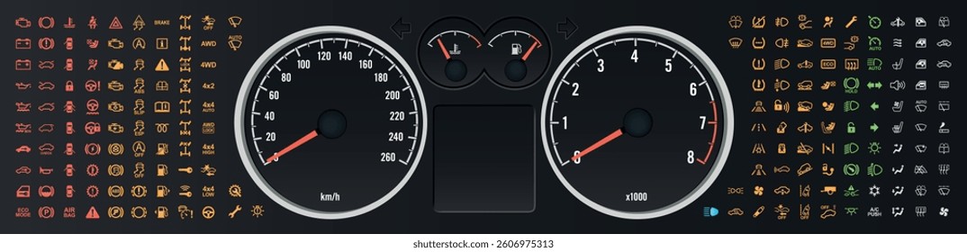 Overview of Common Car Dashboard Warning Lights and Symbols