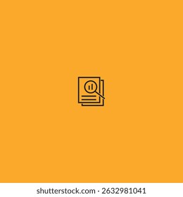 Visão geral ícone design de vetor plano