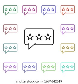 übersicht mehrfarbiges Symbol. Einfache dünne Linie, Vektorillustration von Online-Shopping-Icons für i und ux, Website oder mobile Applikationen