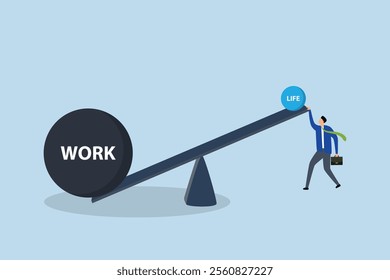 Overworked, discontented entrepreneur facing minor personal life against significant work pressure. 