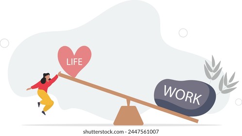 Overworked, exhaustion or burnout, unhealthy work life balance problem, too many work causing fatigue, anxiety or stress concept.