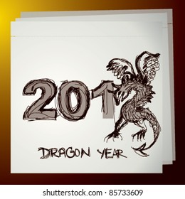 Overwrite calendar / New Year’s card 2012