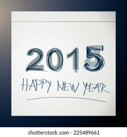 Overwrite calendar / New YearÃ¢Â?Â?s card 2015
