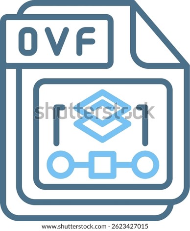 OVF Line Two Colour Icon